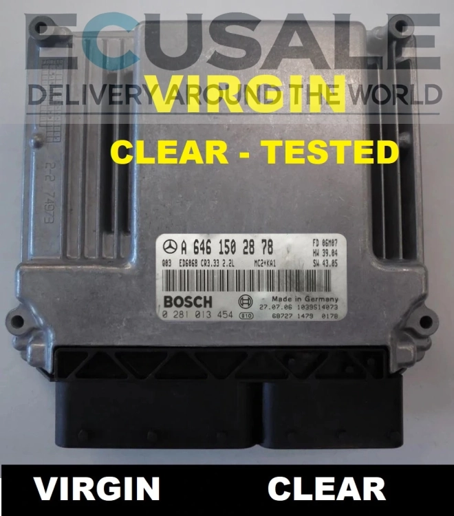 steuergerät Mercedes Vito Viano 2.2 CDI OM646 0281013454 A6461502878