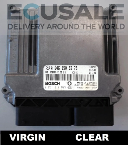 steuergerät 0281012825 A6461500278 Mercedes Vito Viano 2.2 CDI VIRGIN