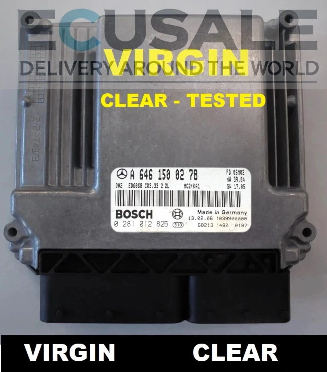 ECU Mercedes Vito Viano 2.2 CDI OM646 numer A6461500278 0281012825