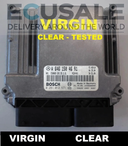 centralina do motor Mercedes Vito Viano 2.2 CDI OM646 A6461504691 0281012571
