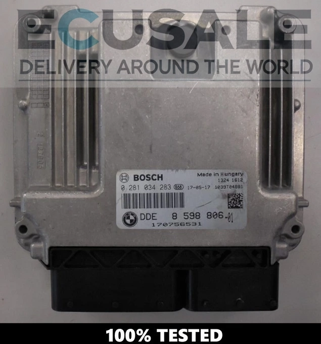 steuergerät BMW 2.0 diesel numer 0281034283 8598806 DDE8598806