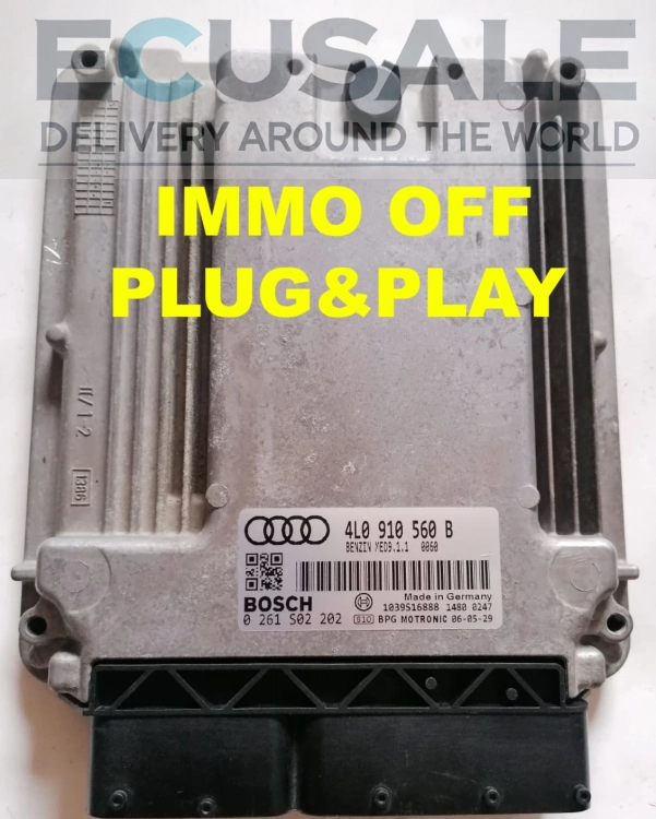 AUDI Q7 4.2 4L0910560B 0261S02202 STEUERGERÄT