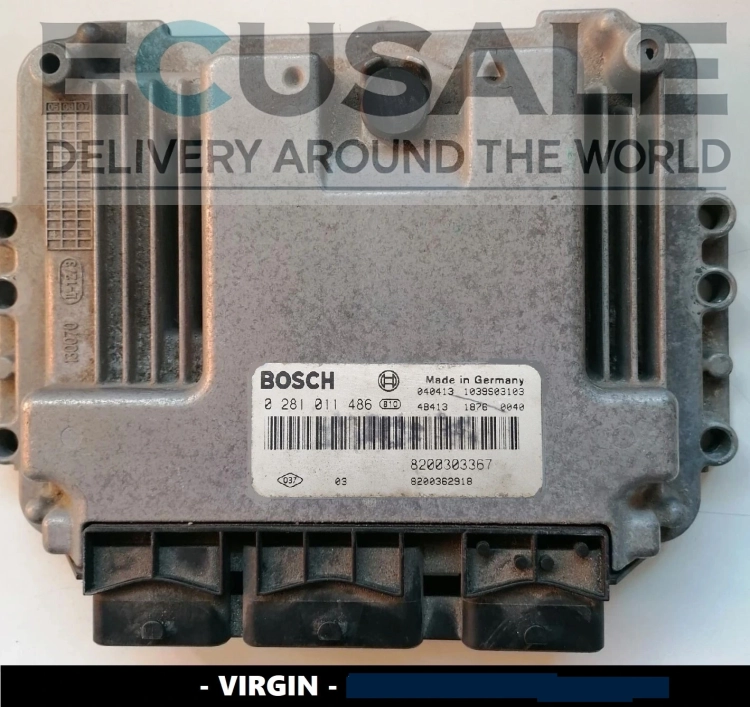 8200303367 - 0281011486  ecu VAN 3.0 DCI STEUERGERÄT