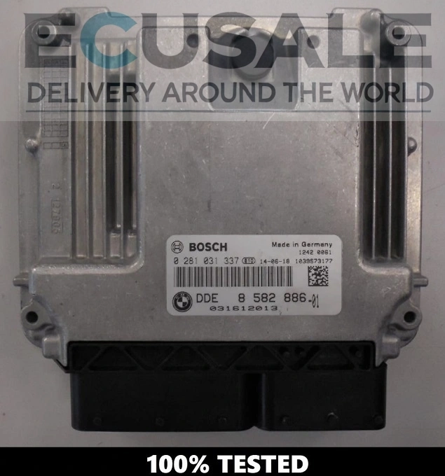 BMW 2.0d steuergerät DDE 8582886 Bosch 0281031337
