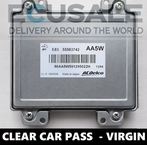 steuergerät Opel Corsa D 1.2 A12XER 55583742 AA5W 12636386 VIRGIN
