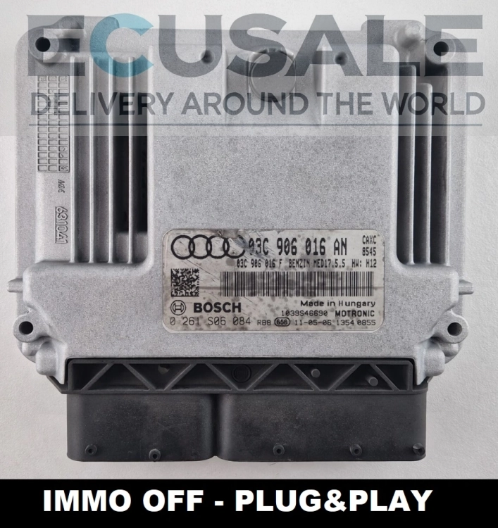 0261S06084 03C906016AN IMMO OFF centralina motore Audi A3 1.4 TSI Plug &amp;amp;amp; Play