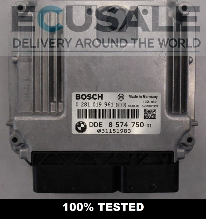 steuergerät Bosch 0281019961 BMW Serii 5 F10 F11 2.0 Diesel