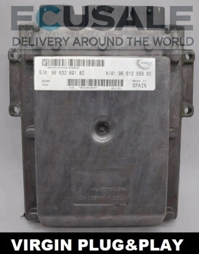 Sterownik silnika 9661256980 9663289180 Visteon VIRGIN Plug&amp;Play Ducato Boxer Jumper