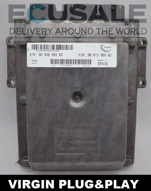 sterownik silnika 9662666280 9661256980 Visteon Ducato Boxer Jumper 2.2 VIRGIN