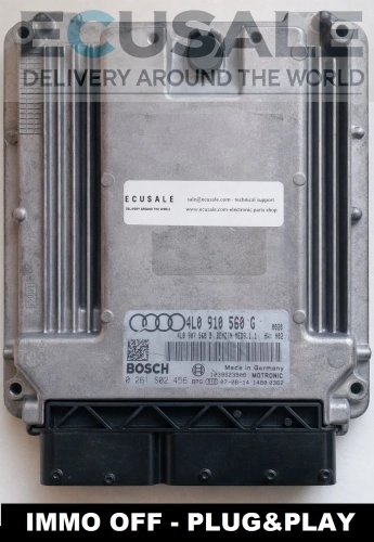 steuergerät 4L0910560G 0261S02456 Audi Q7 4.2 V8 FSI IMMO OFF