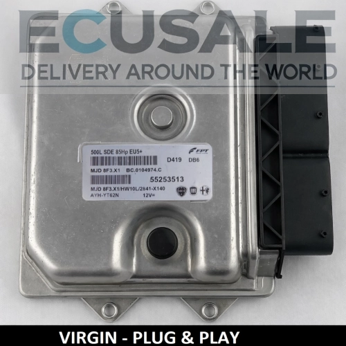 steuergerät 55253513 MJD 8F3.X1 ECU FIAT 500L 1.3 Multijet Diesel 85HP EU5