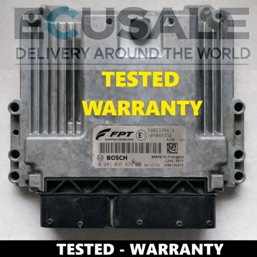 ECU Iveco Daily / Eurocargo – Bosch 0281035639, geprüftes Motorsteuergerät mit Nummer 5802338413
