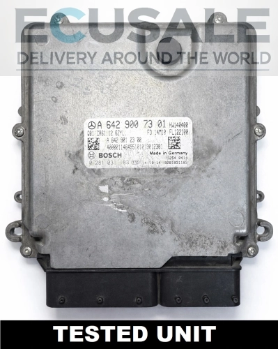 steuergerät A6429007301 A 642 900 73 01 Bosch 0281031183 Mercedes 3.0 CDI V6 CR6.1