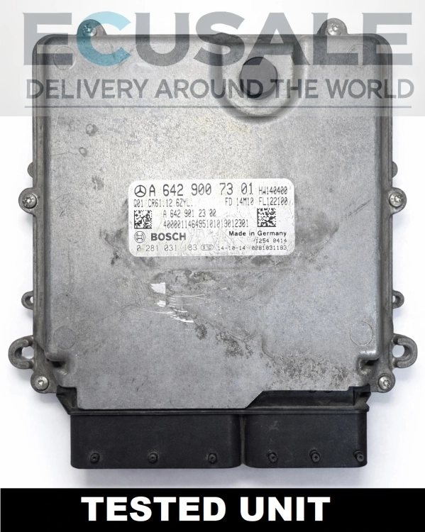 steuergerät A6429007301 A 642 900 73 01 Bosch 0281031183 Mercedes 3.0 CDI V6 CR6.1