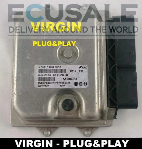 51908953 MJD8F3.D3 steuergerät OPEL Combo 1.3 CDTI 1248cm3 ECU Plug&amp;amp;amp;Play