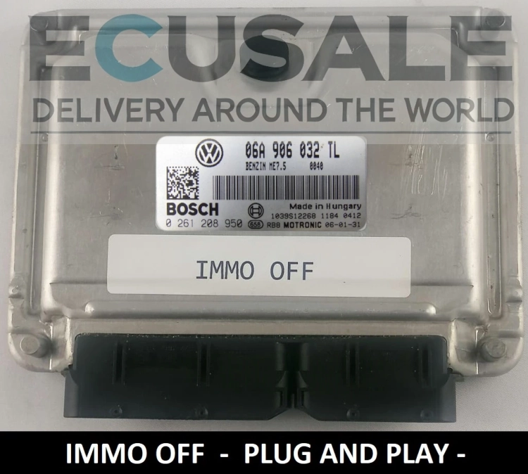 0261208950 06A906032TL steuergerät VW Polo V 6R IMMO OFF Plug&amp;amp;amp;Play