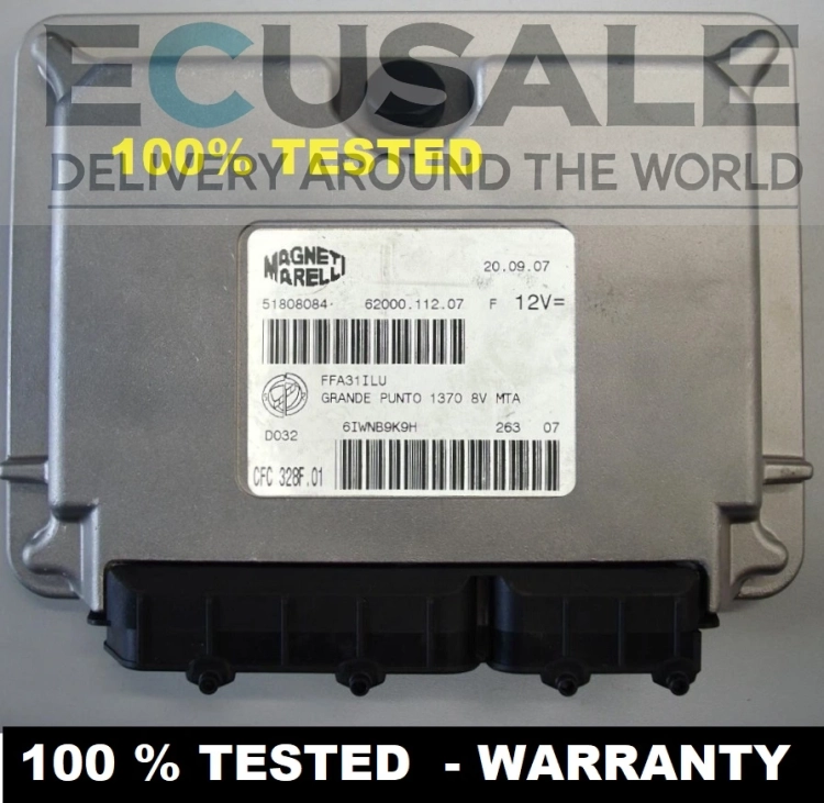 51808084 CFC328F.01 centralina de transmissão Selespeed Fiat Grande Punto 1.4