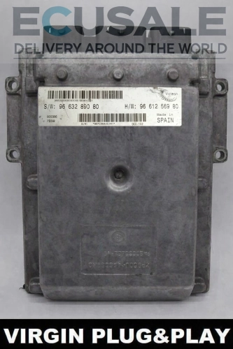 Centralina do motor 9663289080 VISTEON VIRGIN Ducato 2.2 Plug&amp;amp;amp;Play