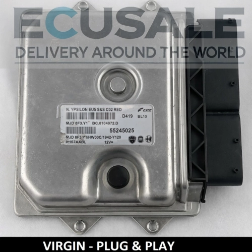 55245025 MJD8F3.Y1 Centralina motore Lancia Ypsilon 1.3 Multijet VIRGIN Plug&amp;amp;amp;Play