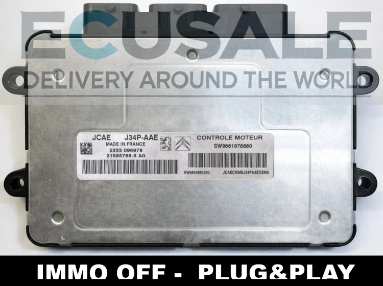 Centralina motore Peugeot 9661978880 J34P-AAE