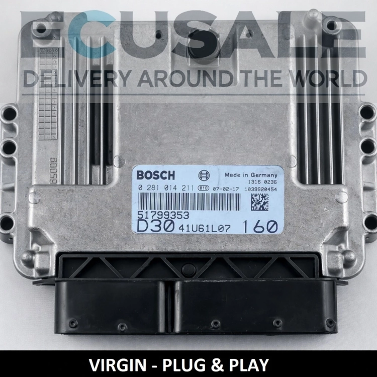 steuergerät  51799353 0281014211 Fiat Ducato 3.0 ECU Bosch