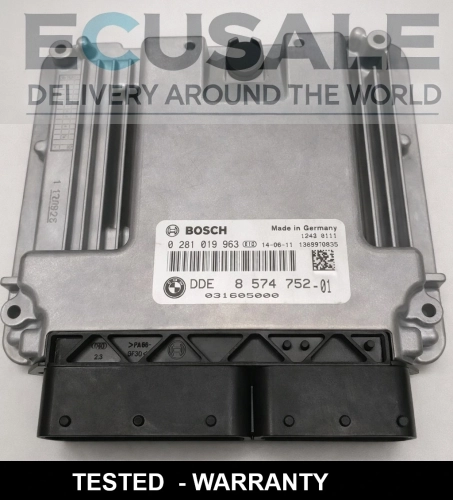 sterownik silnika BMW 0281019963 BOSCH DDE 8574752