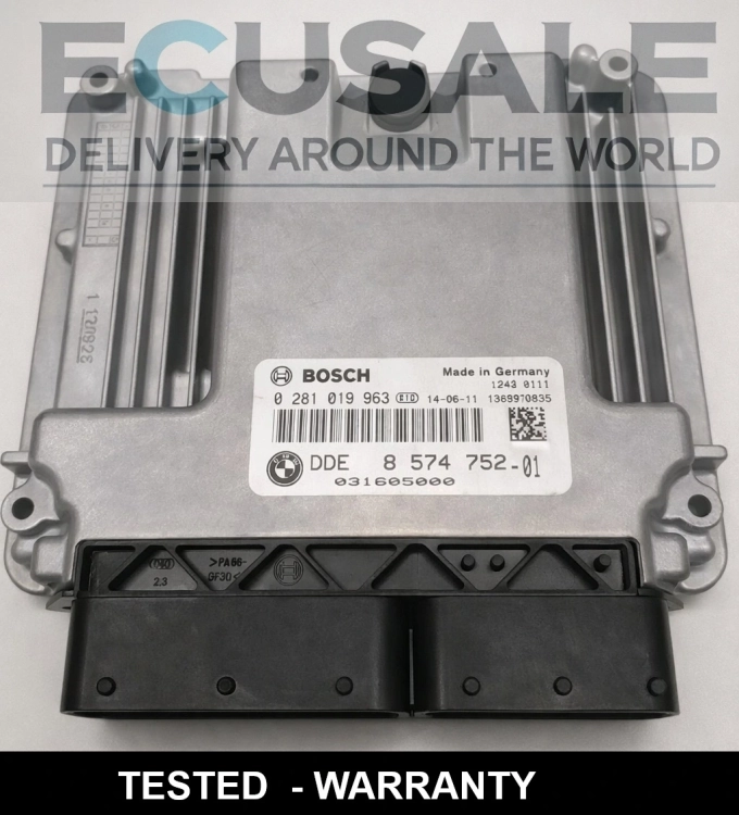 sterownik silnika BMW 0281019963 BOSCH DDE 8574752