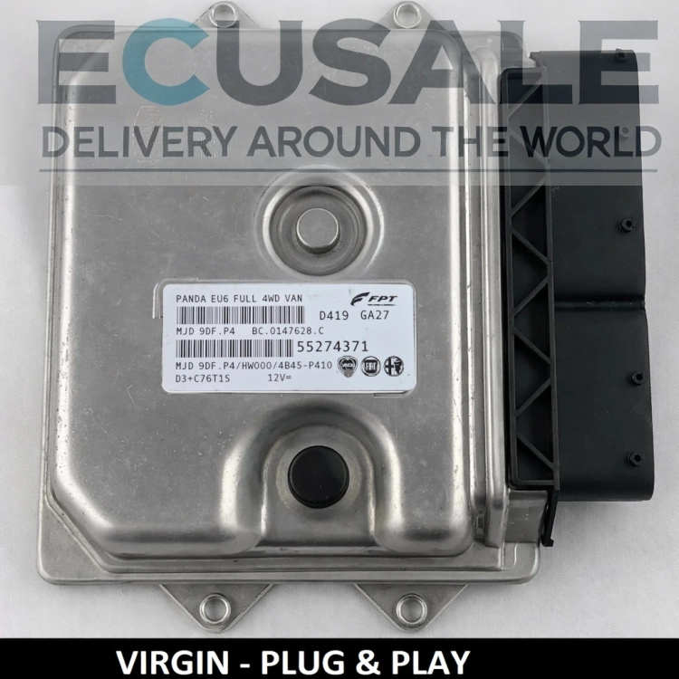 Motorsteuergerät 55274371 MJD9DF.P4 Fiat Panda 2 1.3 diesel VIRGIN PLUG&amp;amp;amp;PLAY