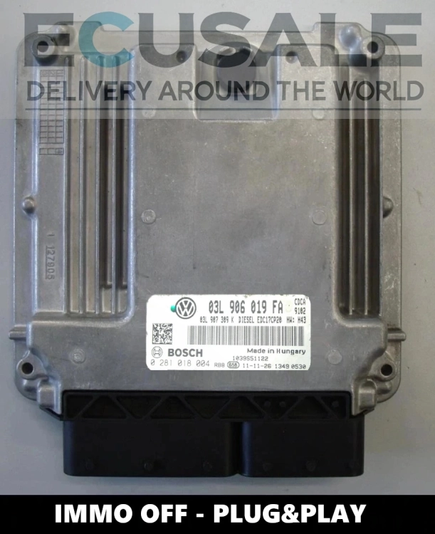 Motorsteuergerät 03L906019FA 0281018004 Amarok 2.0 TDI