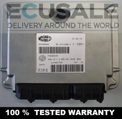 Getriebesteuergerät 55269666 CFC319F03 für Fiat 500 – geprüftes Modul mit Garantie