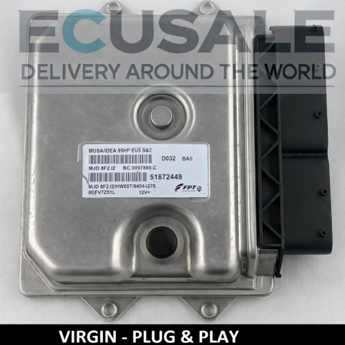 51872449 Motorsteuergerät Lancia Musa 1.9 JTD MJD8F2.I2 VIRGIN