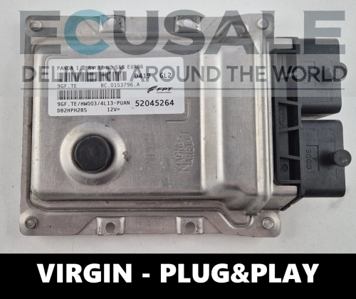 Motorsteuergerät 52045264 9GF.TE FIAT PANDA 1.2 8V ECU VIRGIN Plug&amp;amp;amp;Play