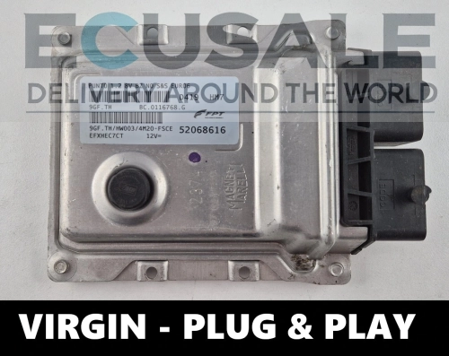 Motorsteuergerät 52068616 9GF.TH BC0116768G FIAT PUNTO 1.2 8V EURO6 ECU VIRGIN Plug&amp;amp;amp;Play