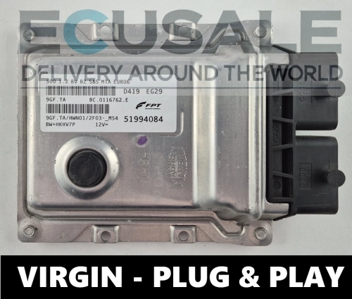 51994084 9GF.TA BC0116762E Motorsteuergerät FIAT 500 1.2 VIRGIN Plug and Play