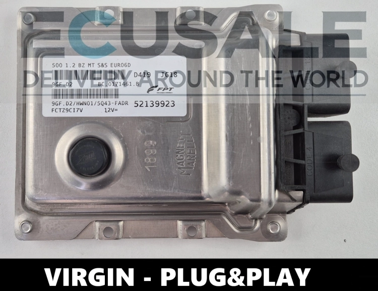 52139923 9GF.D2 BC0171461B Centralina motore Fiat 500 1.2 8V VIRGIN