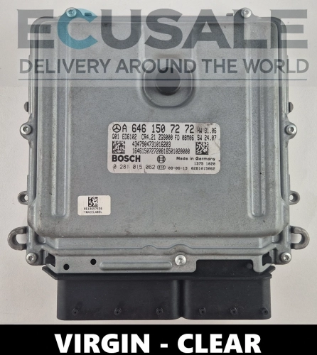 0281015062 A6461507272 Centralina do motor Mercedes 2.2 CDI OM646 VIRGIN Bosch CR4.21