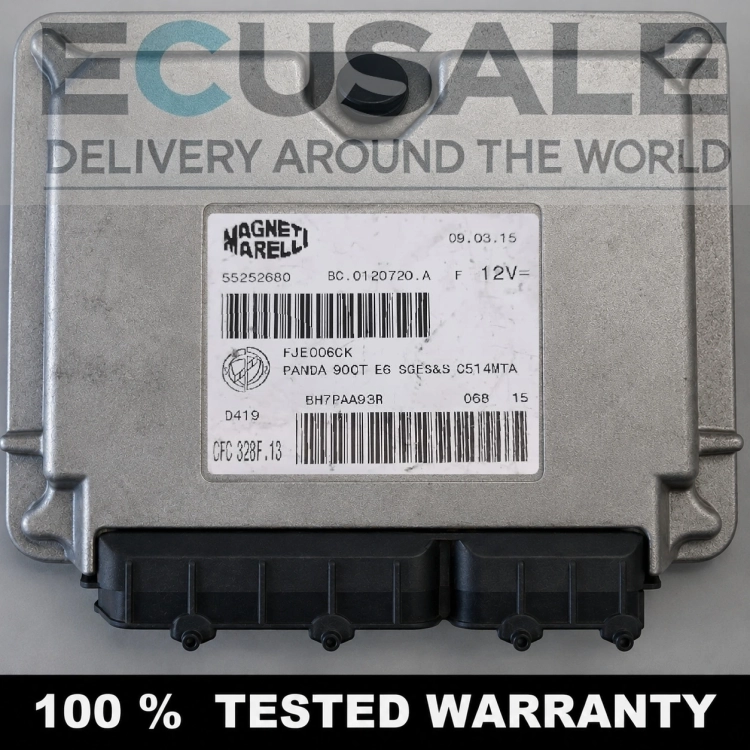 55252680 CFC328.F13 TCU Getriebesteuergerät Fiat Panda 0.9 TwinAir Dualogic Magneti Marelli