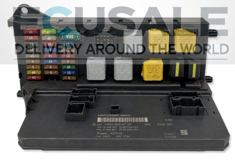 Mercedes Sprinter W906 Komfortmodul SAM A9069004700 TEMIC Sicherungen und Relais
