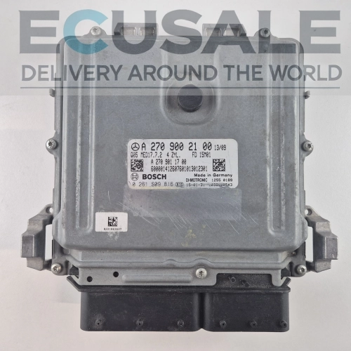 Mercedes A2709002100 Bosch 0261S09816 MED17.7.2 Motorsteuergerät gebraucht geprüft mit Garantie