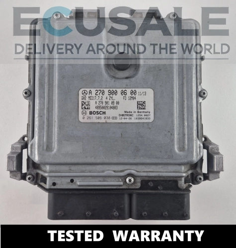 Mercedes A2709000600 Bosch 0261S06038 MED17.7.2 geprüftes ECU Motorsteuergerät