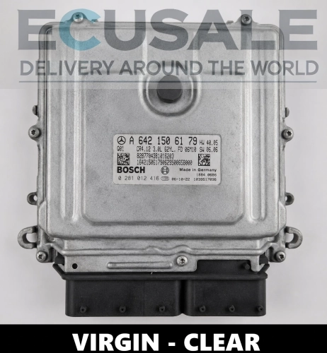 Motorsteuergerät Mercedes A6421506179 Bosch 0281012416 CR4.12 OM642 3.0 CDI VIRGIN