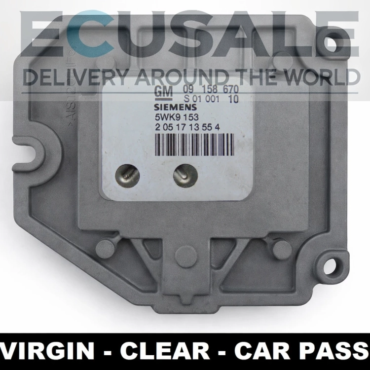Neuer Ersatz für das alte GM 09158670 Steuergerät Opel Vectra B 1.8 16V