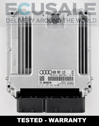 Motorsteuergerät Bosch 0261S06206 4G0907115 Audi A6 C7 2.0 TFSI MED17.1