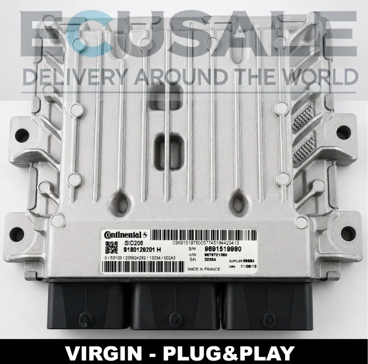 Motorsteuergerät ecu SID208 S180129201H DUCATO JUMPER BOXER 9691519980