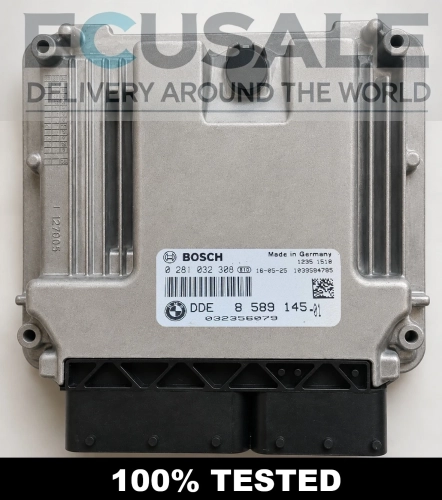 0281032308 8589145 DDE8589145 01 Motorsteuergerät BMW 2.0D Bosch ECU