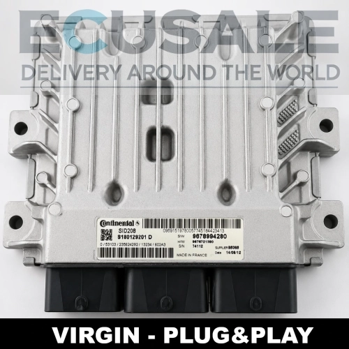 Motorsteuergerät ecu SID208 S180129201D DUCATO JUMPER BOXER 9678994280