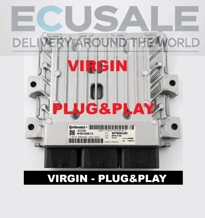 ecu SID208 S180129201D Motorsteuergerät