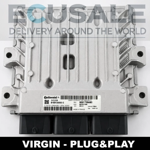 ecu SID208 S180129303C DUCATO JUMPER BOXER 9691758480 Motorsteuergerät