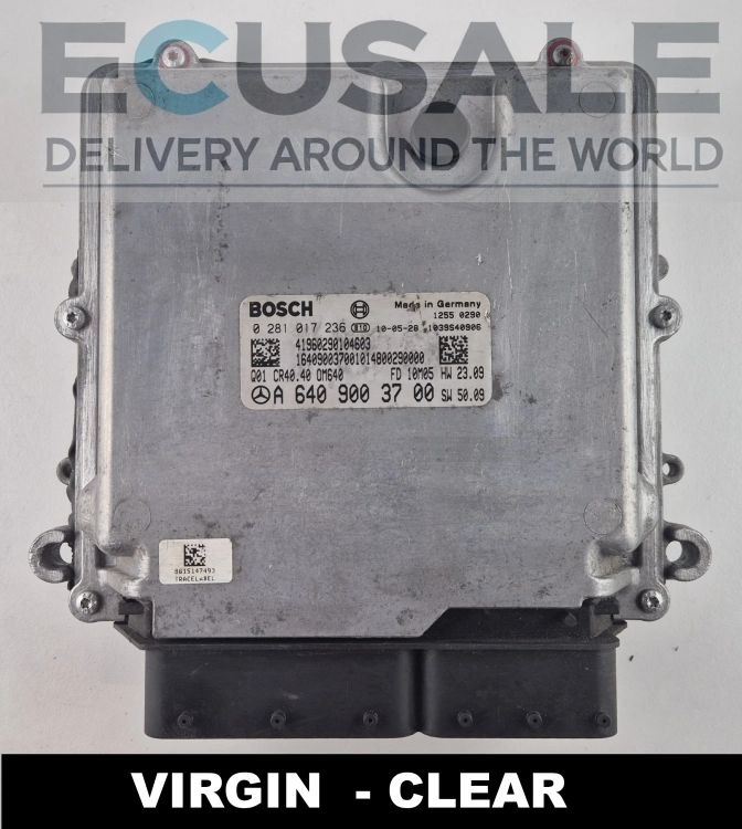 Sterownik silnika Bosch 0281017236 A6409003700 Mercedes B-Class W245 B200 CDI CR40 VIRGIN