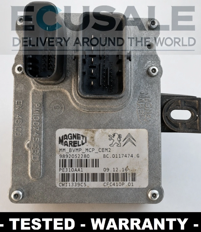 9892052280 CFC410P.01 centralina cambio TCU MCP Peugeot Partner Citroën Berlingo